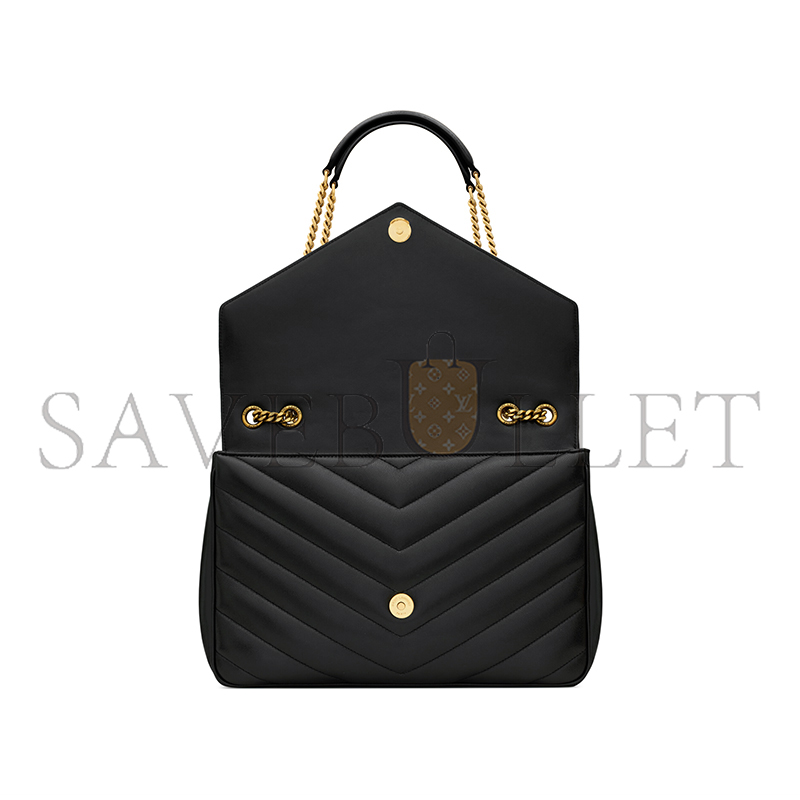 YSL LOULOU LARGE IN MATELASSÉ LAMBSKIN 803541AAEAX1000 (32*22*10cm)